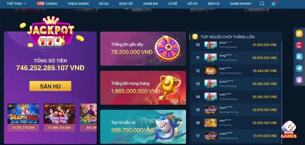Hoàn trả hàng ngày Vinbet